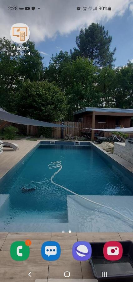 Le Chalet Au Bord Des Pistes Cyclables Sainte-Helene  ภายนอก รูปภาพ